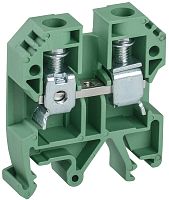 Клемма винтовая IEK КВИ-10 10мм2 зеленый картинка 